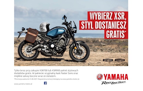 Wybierz Yamahę XSR, styl dostaniesz gratis